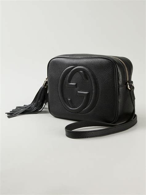 white leather gucci crossbody bag|gucci black canvas crossbody bag.